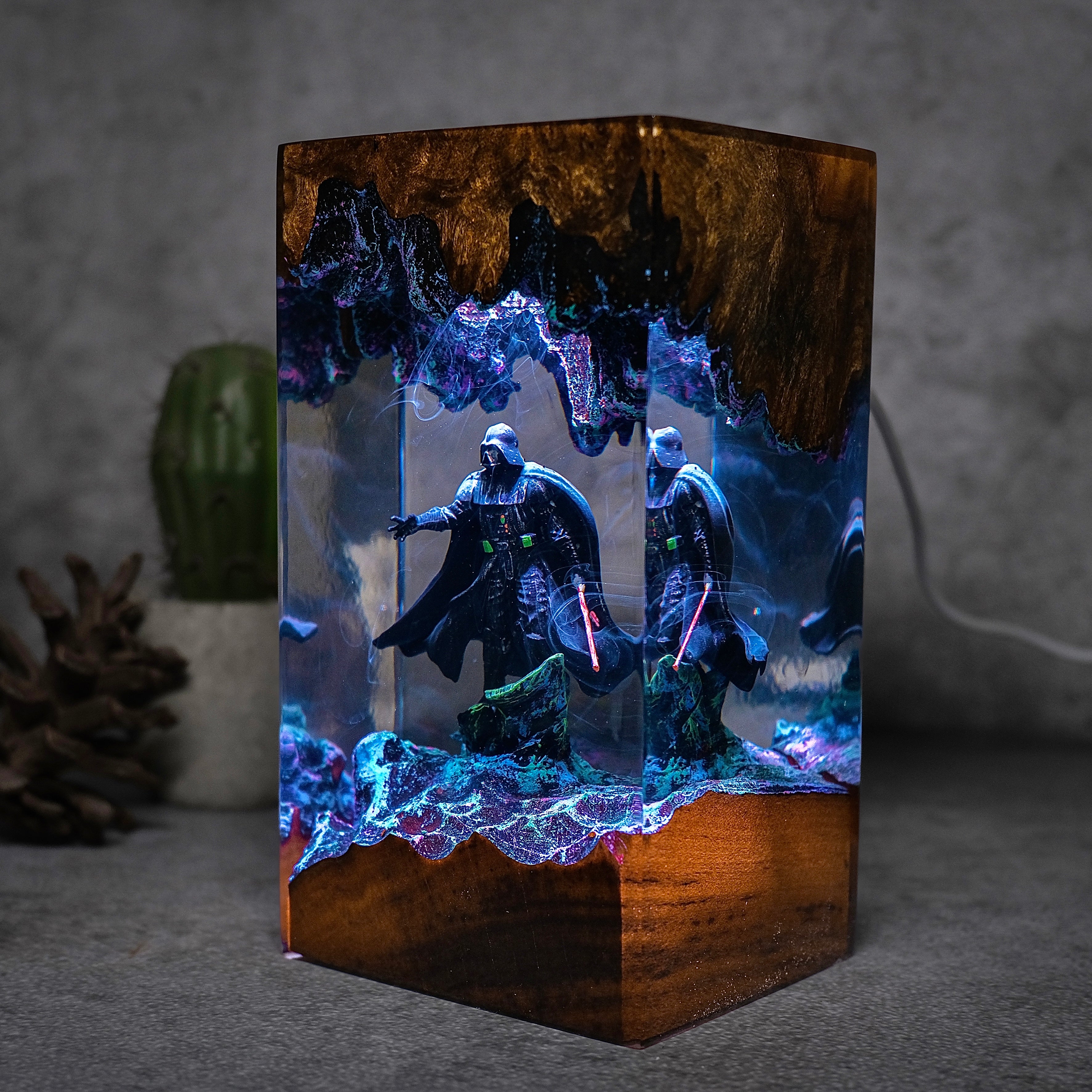 Darth Vader Star war Resin lamp