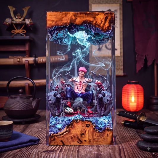 Sukuna JJK Resin Lamp