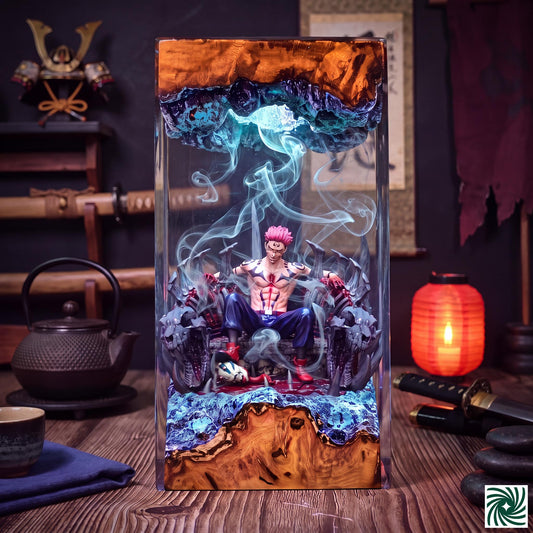Sukuna JJK Resin Lamp