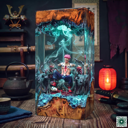 Sukuna JJK Resin Lamp